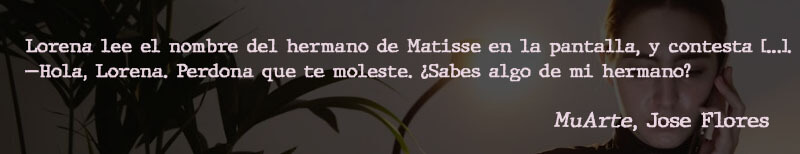 Los diálogos en una novela: ejemplo de cierre de capítulo.