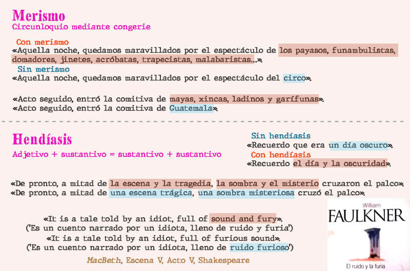 Las figuras literarias III: merismo y hendíasis